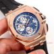 Imitation Audemars Piguet 44MM Rose Gold Blue Dial Watch Men's (5)_th.jpg